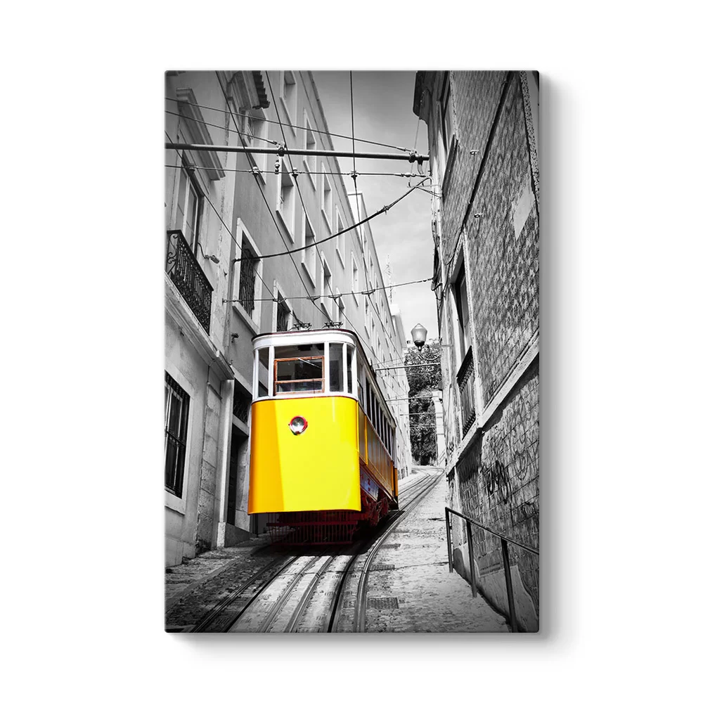 Sarı Tramvay Tablosu - Model 2